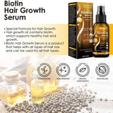 Biotin Hair Growth Serum anti Hair Loss Products Fast Growing Prevent Dry Frizz Damaged Repair Treatment Scalp Beard Care Spray